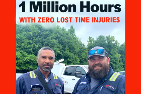1 Million hour with zero lost time injuries