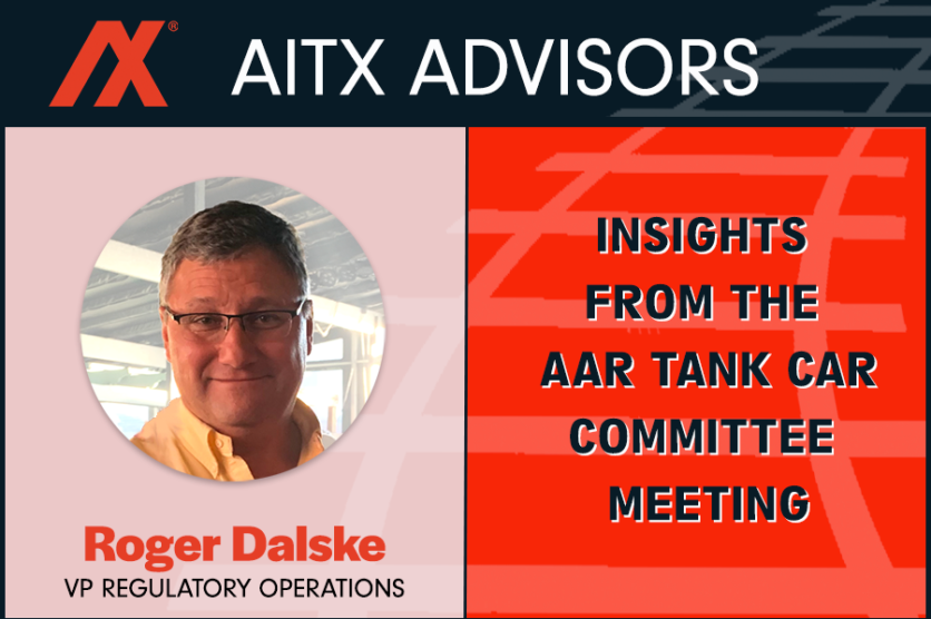 Insights from the AAR Tank Car Committee AITX