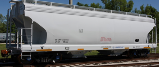 Railcar Leasing - Small Cube Covered Hopper