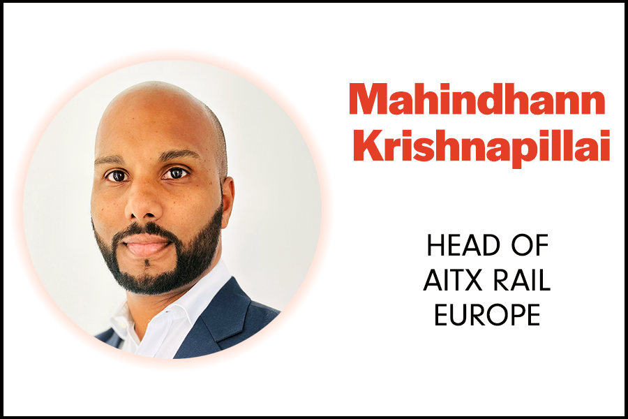 Welcome Mahindhann Krishnapillai - Head of AITX Rail Europe