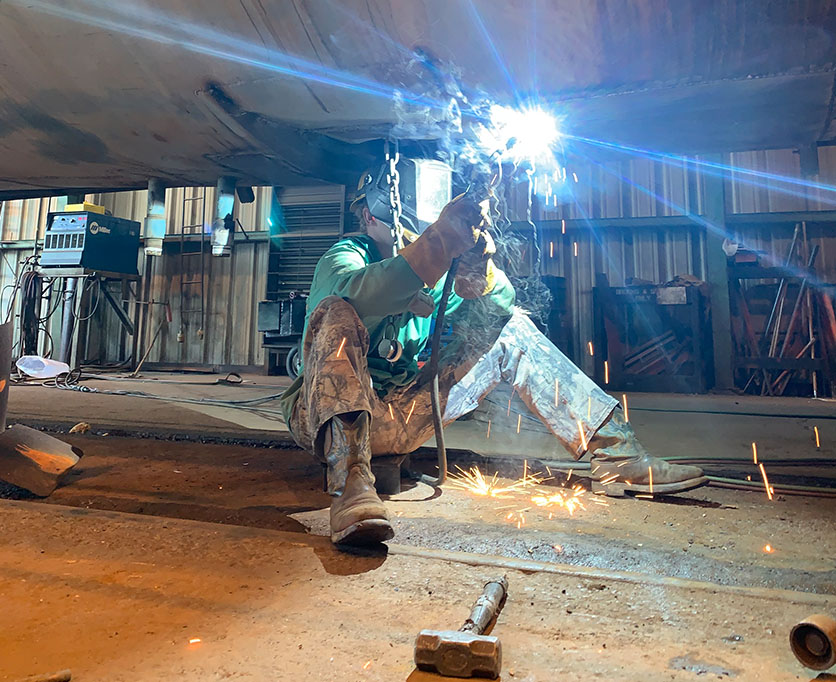 AITX Welder Railcar Repair