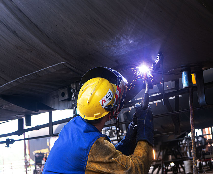 AITX Welder Railcar Repair