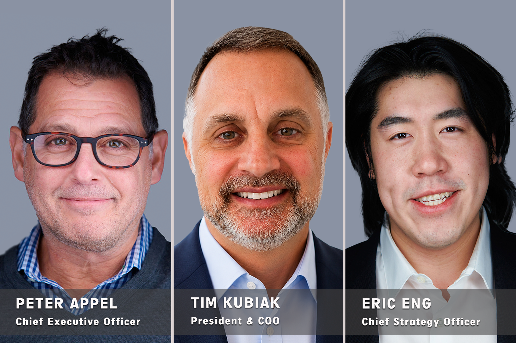 AITX Strengthens Leadership for Next Phase of Integrated Railcar Solutions AITX Strengthens Leadership for Next Phase of Integrated Railcar Solutions Peter Appel named Chief Executive Officer; Tim Kubiak joins as President and Chief Operating Officer; Eric Eng named Chief Strategy Officer