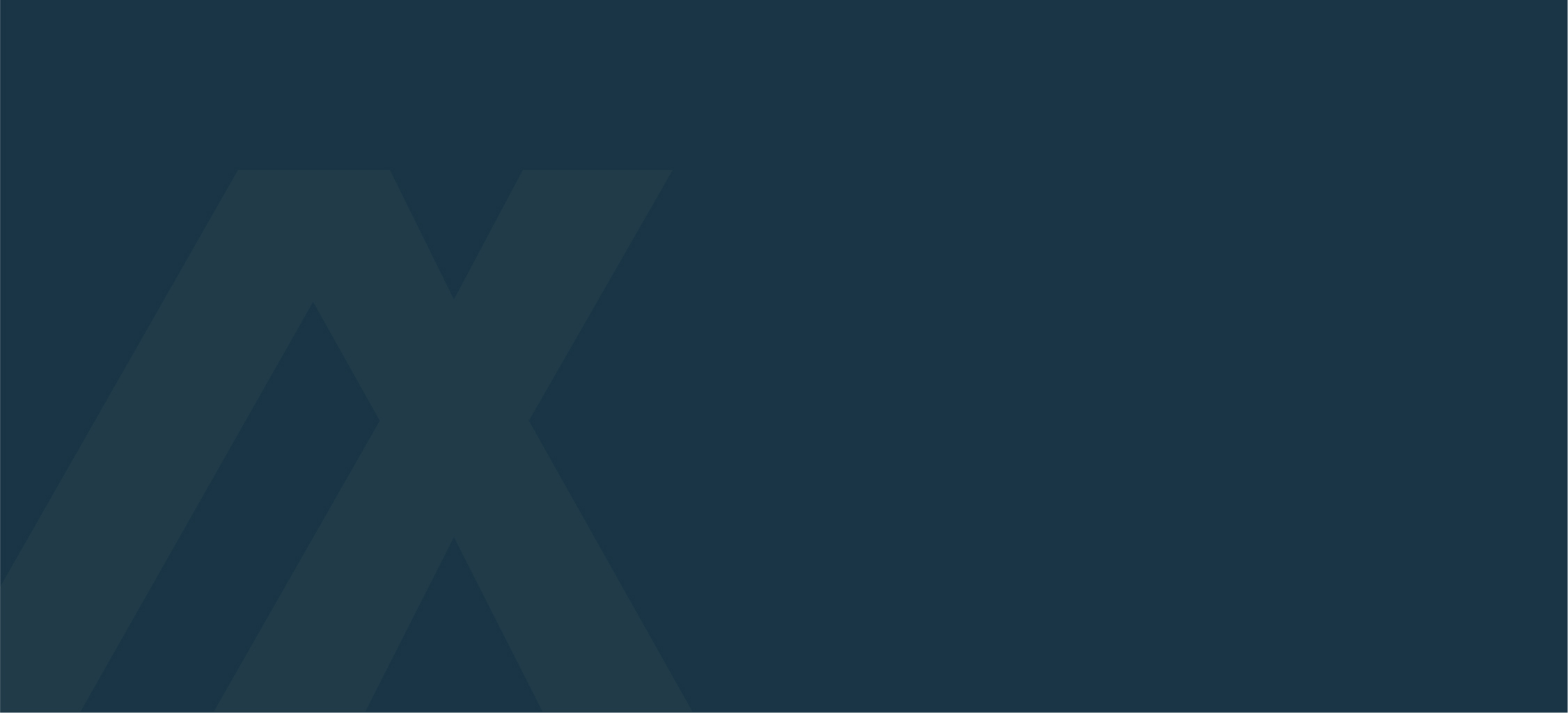 Abstract dark blue background with geometric shapes, featuring a prominent stylized "X" design, suitable for use in digital media and branding projects.